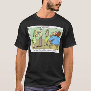 Camiseta Grupo de Apoio a Puxão de Cueca Canecas Engraçadas