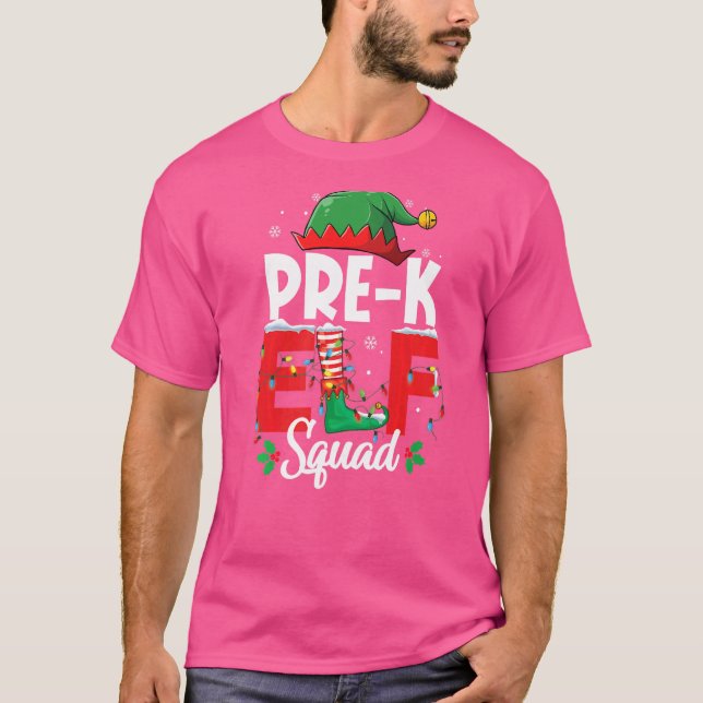 Camiseta Grupo de Combinação de Natal de Professores do Esq (Frente)