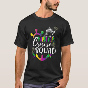 Camiseta Grupo de Correspondência Mardi Gras Cruise Squad 2