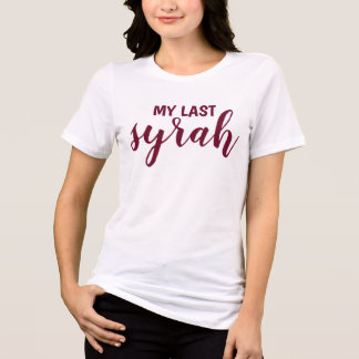 Camiseta Grupo de Despedida de Solteira com Tema de Vinho