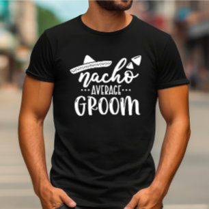 Camiseta Grupo de Despedida de Solteiro do Noivo Nada Media