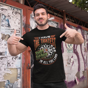 Camiseta Grupo de Discagem Mais Apertado - Jogador De Dart