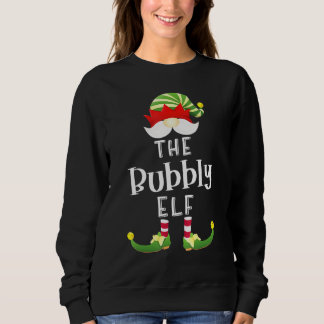 Camiseta Grupo de Elfo Borbulhante Festa de Natal de Pijama