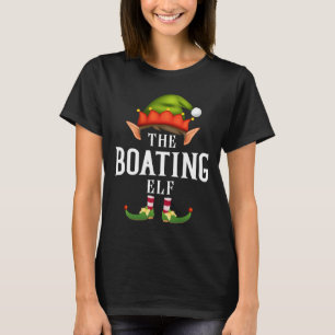 Camiseta Grupo de Elfo Navegando Festa de Pijama de Natal E