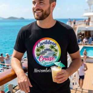 Camiseta Grupo de Embarque no Navio da Equipe de Cruzeiro d