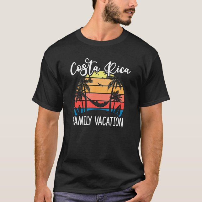 Camiseta Grupo de Férias da Família Costa Rica (Frente)