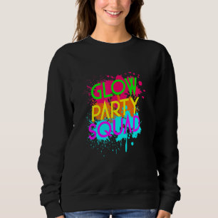 Camiseta Grupo de Halloween de Esquadrão de Festa Brilhante