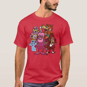 Camiseta Grupo de Monstros Cereais