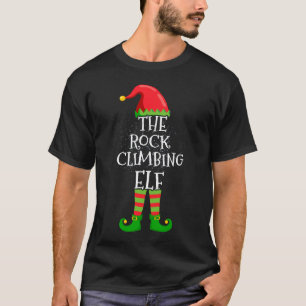 Camiseta Grupo de Natal da Família Elf de Escalada