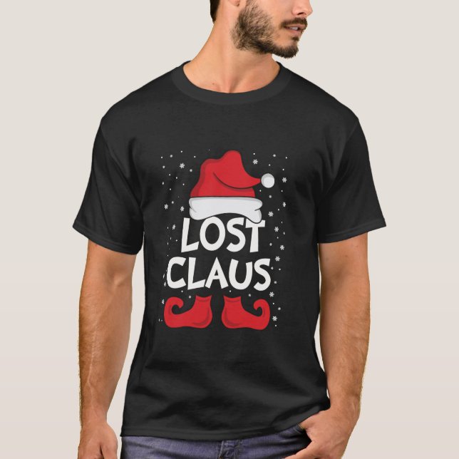 Camiseta Grupo de Natal Perdido do Claus Xmas Correspondend (Frente)