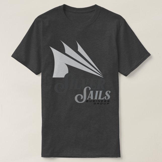 Camiseta Grupo de Negócios Silver Sails (Frente do Design)