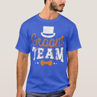 Camiseta Grupo de Noivados do Mens Groom Team - Grupo de Ba
