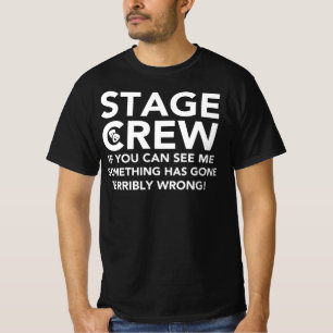 Camiseta Grupo de palco - se você pode ver que eu algo foi