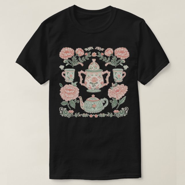 Camiseta Grupo de Partido do Chá (Frente do Design)