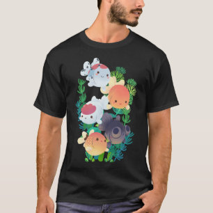 Camiseta Grupo de Peixes Dourados