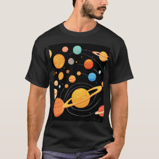 Camiseta Grupo De Planetas