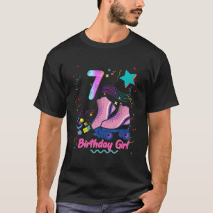 Camiseta Grupo de Raparigas de Patinação do Roller Skate Co