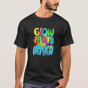 Camiseta Grupo de Vestuário do Partido Brilhante do Flor do