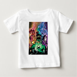 Camiseta Grupo do corpo da lanterna com cores