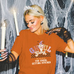 Camiseta Grupo do Partido Bach do Halloween do Ghoul Gang P<br><div class="desc">Prepare-se para criar um inferno com sua gangue fantasma! Estas camisas assustadoras e infelizes da festa de Halloween são perfeitas para batentes de solteira, noites de meninas, ou qualquer celebração de Halloween. Estas camisetas com frases hilárias personalizadas irão adicionar um toque de diversão assustadora para a reunião de gangue de...</div>