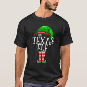 Camiseta Grupo Elf do Texas Correspondendo à família natalí