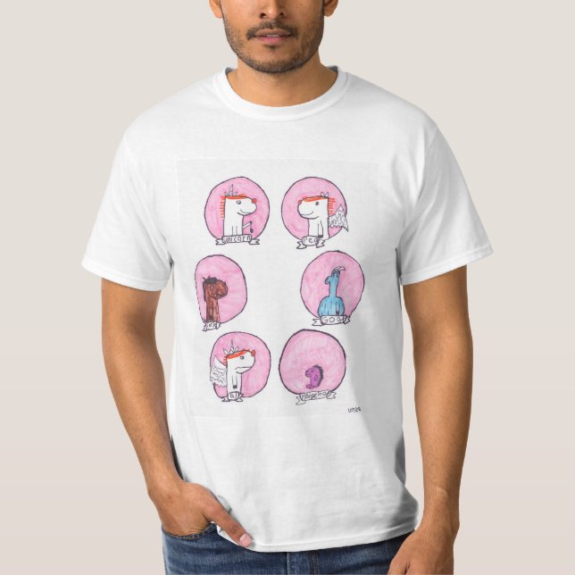 Camiseta Grupo engraçado de Baxter Woiwode (Frente)