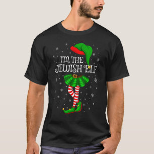 Camiseta Grupo Familiar Correspondente Eu Sou O Elfo Judaic
