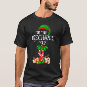 Camiseta Grupo Familiar Correspondente Eu Sou O Elfo Mecâni