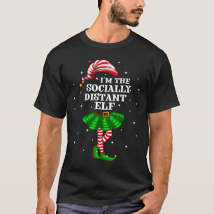 Camiseta Grupo Familiar Correspondente Eu Sou O Elfo Social