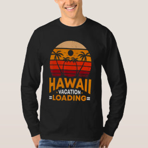 Camiseta Grupo Familiar Correspondente Hawaiian Retro Hawai