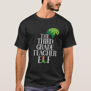 Camiseta Grupo Familiar Elf Correspondente do Professor de 