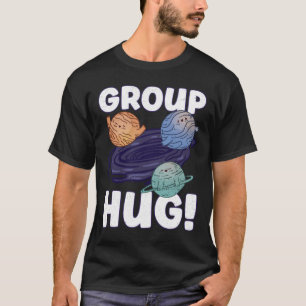 Camiseta Grupo Hug! - Astronomia Espacial do Buraco Negro