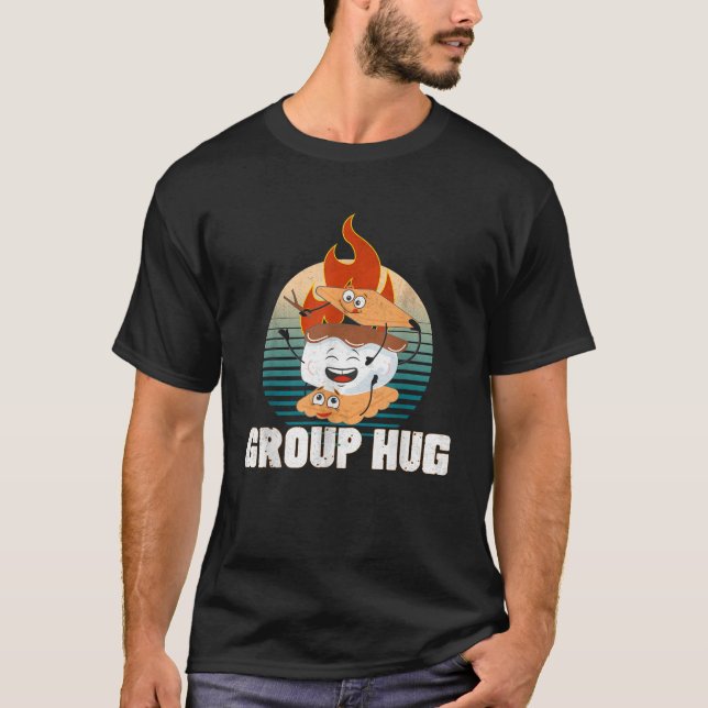 Camiseta Grupo Hug Smores Grupo Hug Grupo Hug Grupo Hug Gru (Frente)