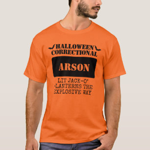 Camiseta Grupo Inimigo Corretivo do Halloween Personalizado