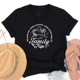 Camiseta Grupo Trip da Família Personalizada Correspondendo