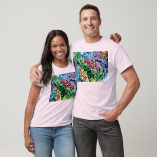 Camiseta Grupo verde da lanterna - cor