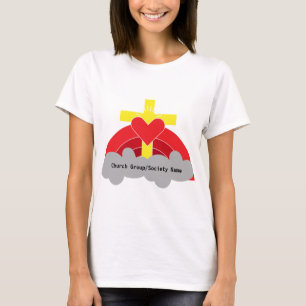 Camiseta Grupos De Sociedades Da Igreja E Clusters Praça De