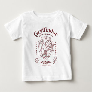 Camiseta GRYFFINDOR™ Determinação Coragem Bravura Brasão