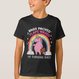 Camiseta Gs Unicórnio Empacotado Férias Engraçado Inapropri