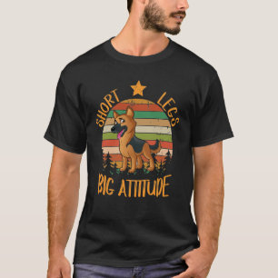 Camiseta GSD015 - Grande Atitude das Pernas Curtas