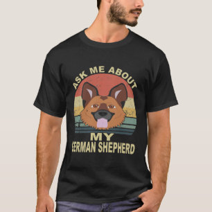 Camiseta GSD016 - Pergunte-me Sobre A Minha Vintagem De Ger