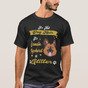 Camiseta GSD064 - Não é Cabelo de Cachorro É German shepher