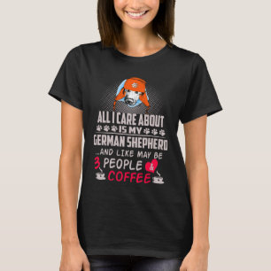 Camiseta GSD095 - Só Me Preocupo Com O Meu German shepherd