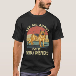 Camiseta GSD110 - Pergunte-me Sobre A Minha Vintagem De Ger