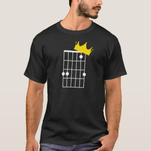 Camiseta Gsus Crown (Jesus Cristo É Rei) Guitarra Chord Chr