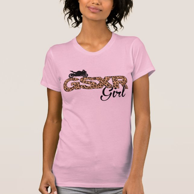 Camiseta GSXR menina) (da parte dianteira/passeio como uma (Frente)