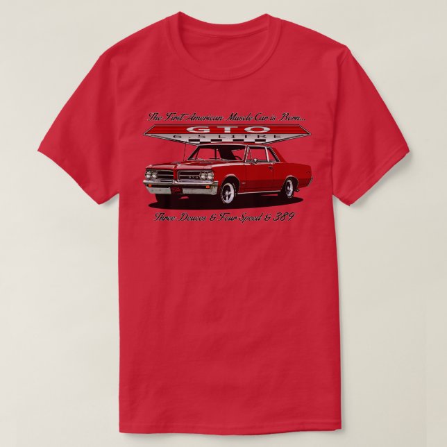 CAMISETA GTO 1964 (Frente do Design)