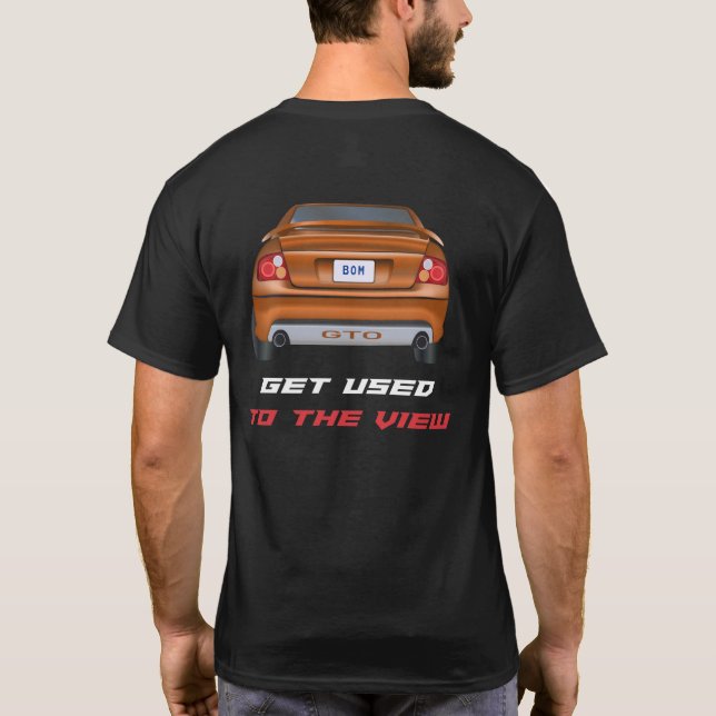 Camiseta GTO - Utilizar para a Vista (Verso)