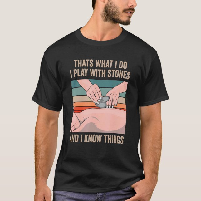 Camiseta Gua Sha Massage Diversão Chinesa Relaxa Terapia Be (Frente)