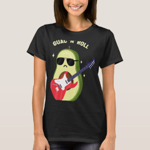 Camiseta Guac N Roll Avocado Rockstar